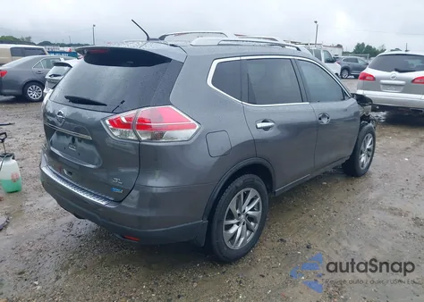 2014 Nissan Rogue Sl z USA, uszkodzony, nr VIN 5N1AT2MT2EC822361